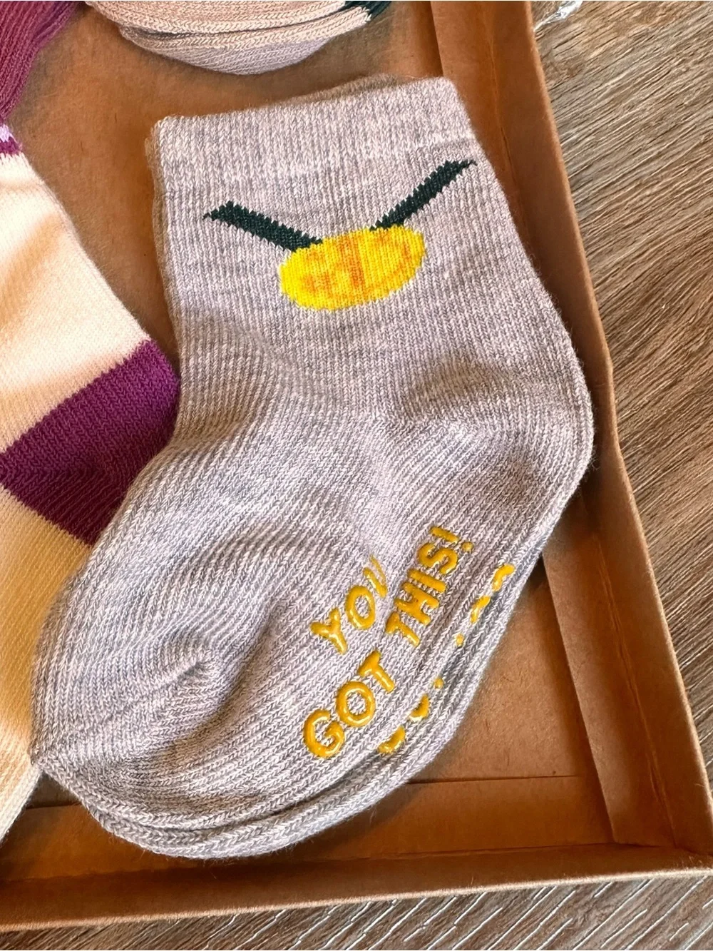 Goldbug critter crew socks 6-pack toddlers 12-24 months cotton blend.